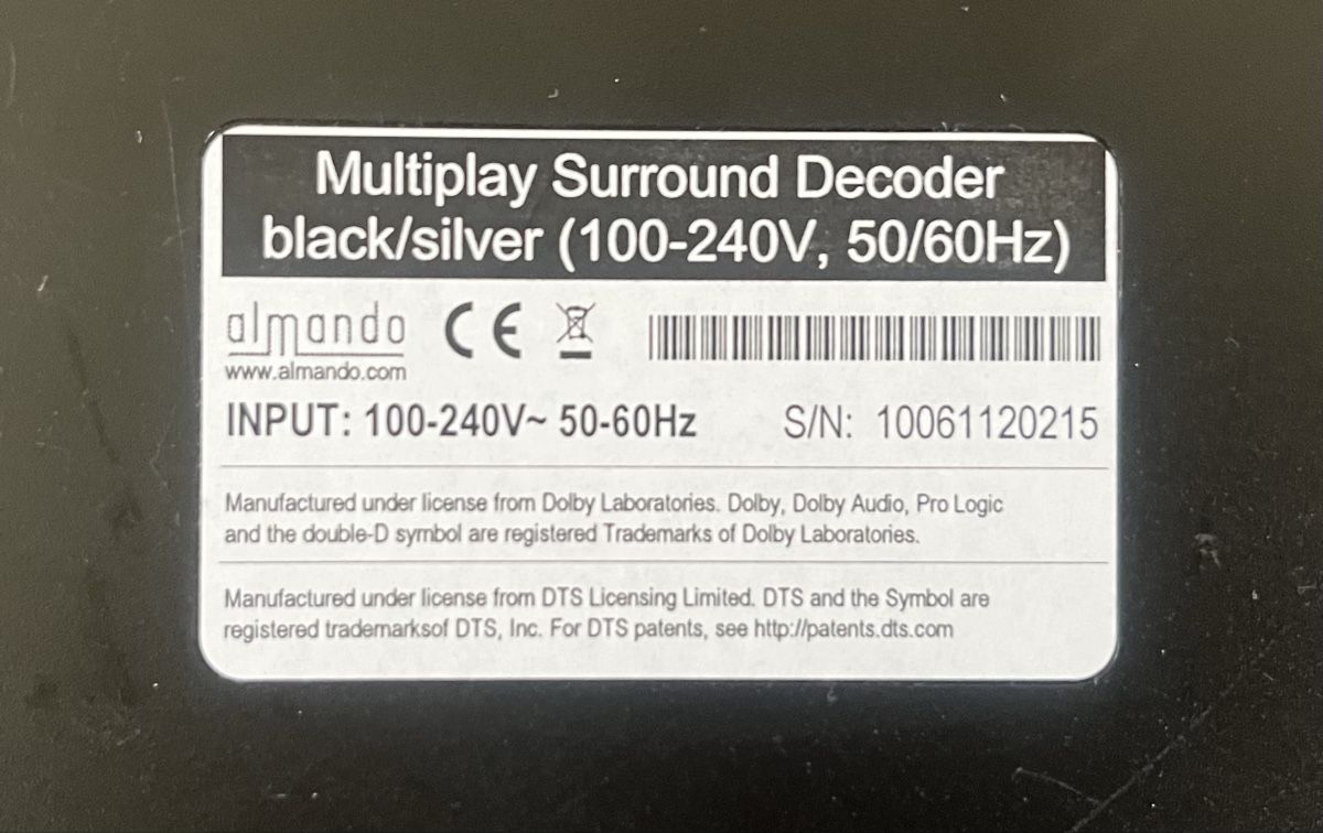 Bang & Olufsen Casse acustiche: BeoLab 14-5.1, Subwoofer+Almando Multiplay Surround Decoder – Usato da Dielsdorf venduto da appenzellerbier 7