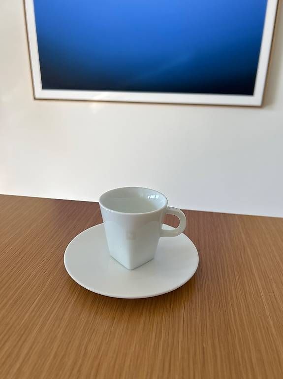 Nespresso Tazze: Nespresso Espresso-Tassen mit Untersetzer – Usato da Hägendorf venduto da Des_iReh 1