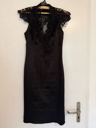 Karen Millen Black Lace Cocktail Dress