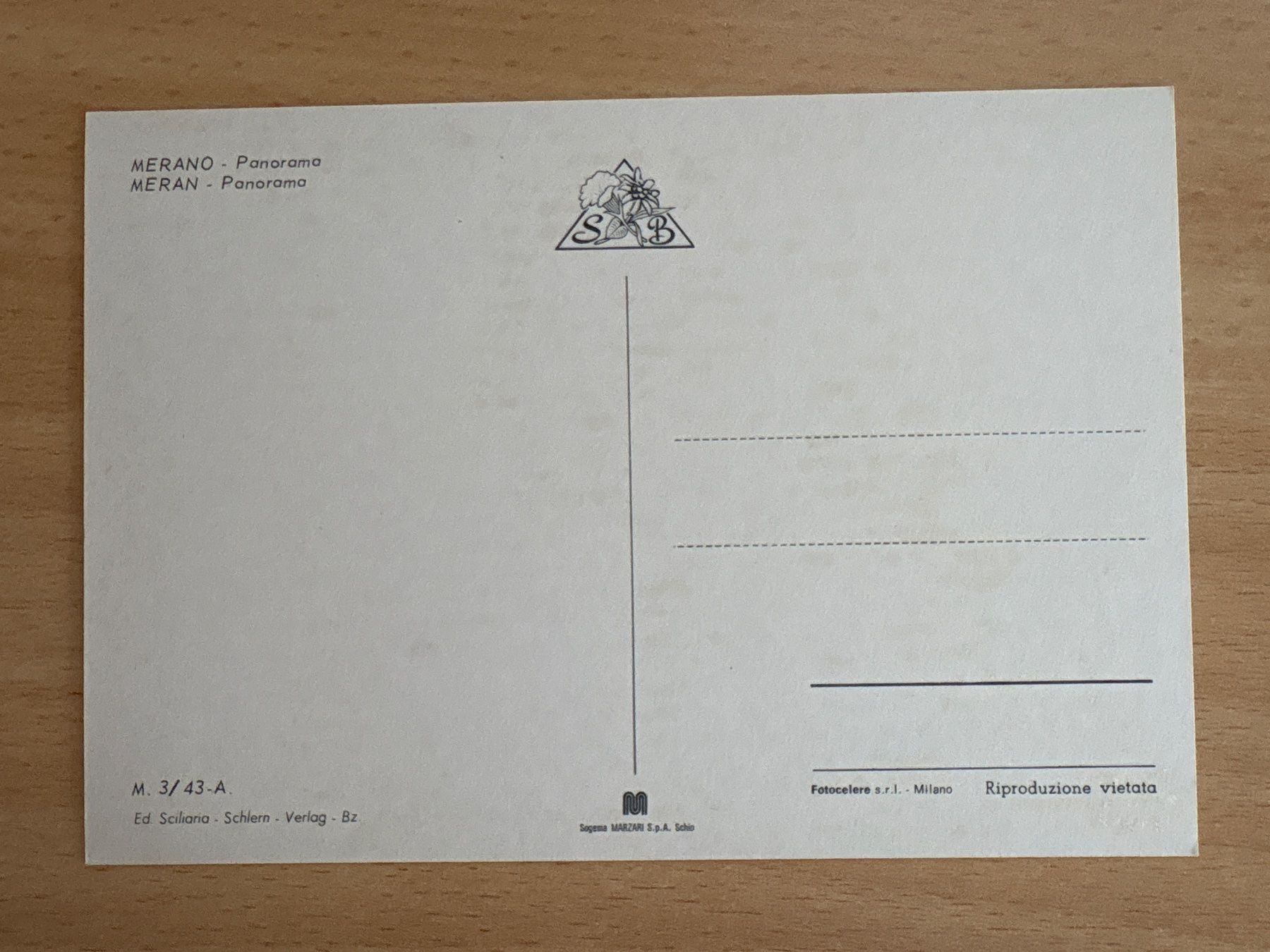 Cartes postales: Ansichtskarte Meran Panorama – D'occasion à Ibach par lisch3 1