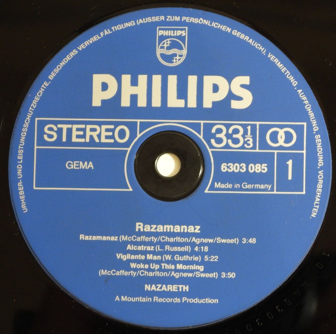 Dischi in vinile: Nazareth Razamanaz LP 1973 – Usato da Dübendorf venduto da mar_85sd 3