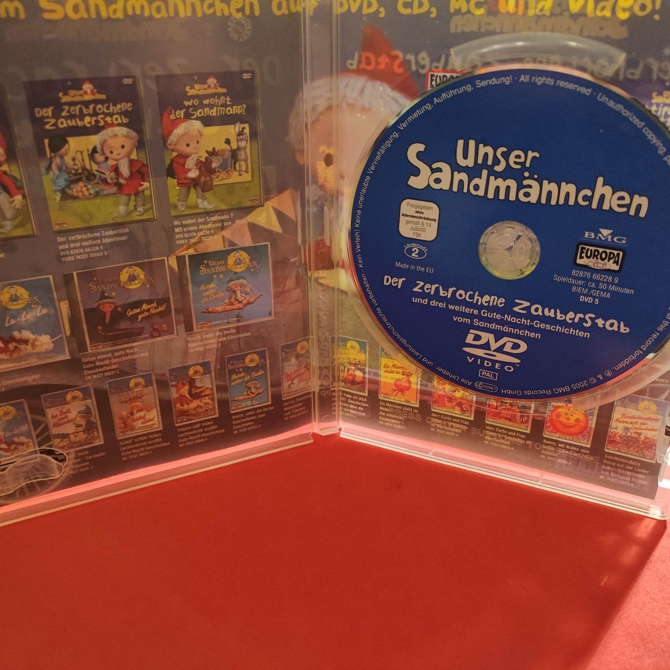 Tutti i DVDs: Unser Sandmännchen - Der zerbrochene Zauberstab – Usato da Dübendorf venduto da kb86_MOVIE 3