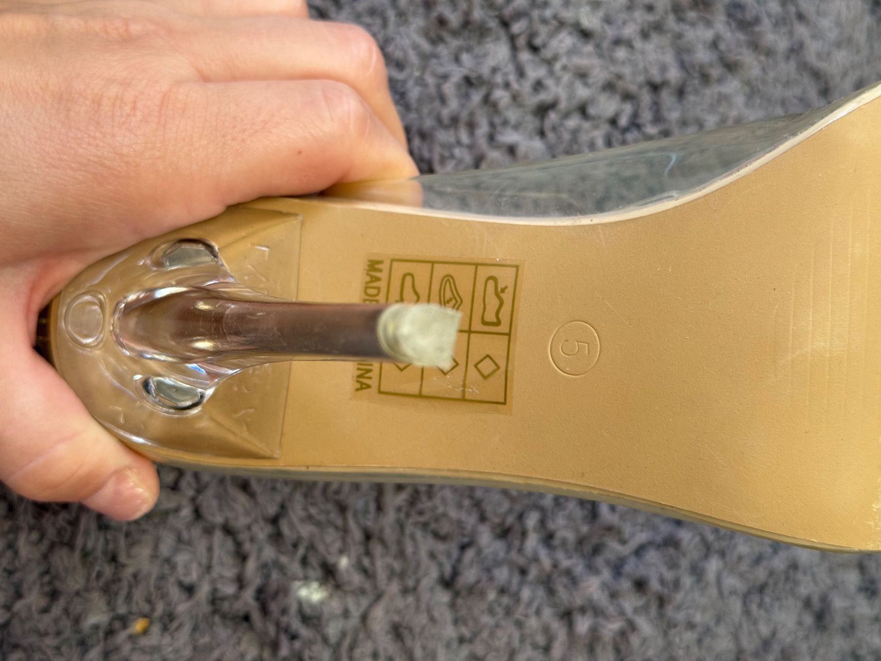 Scarpe da donna: Chaussures à talons transparents – Usato da Prez-vers-Siviriez venduto da mar_n29z 3