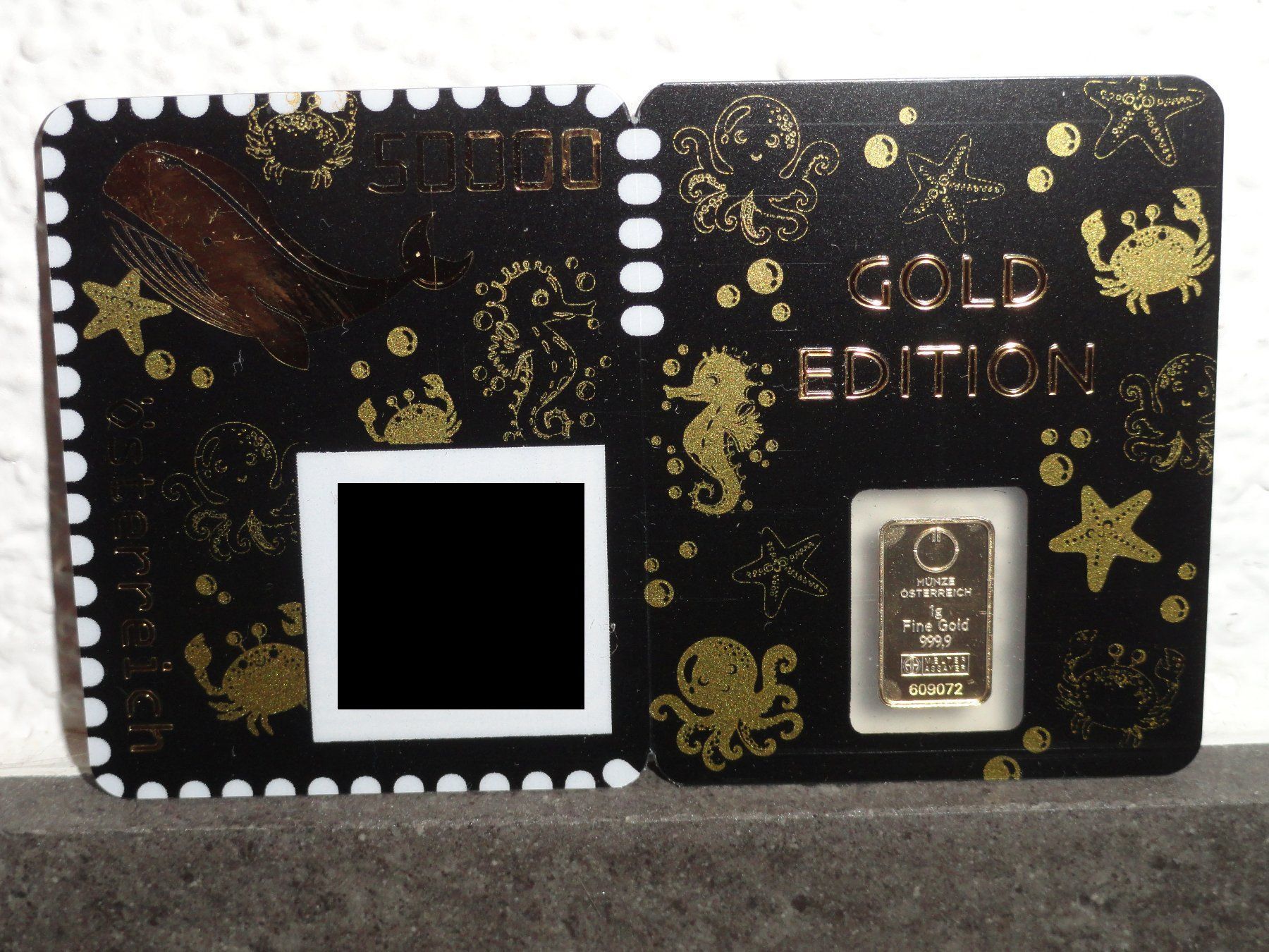 limitiert 1000 Stück: Crypto Stamp GOLDENER WAL +1g Echtgold (Neu und  originalverpackt) in Dagmersellen für CHF 949 – mit Lieferung auf Ricardo  kaufen