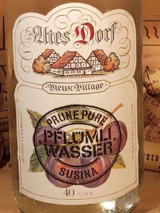 Bevande alcoliche: Pflümliwasser altes Dorf – Nuovo (secondo la descrizione) da Büsserach venduto da Vintage-vins