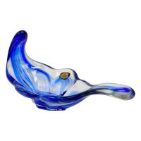 Superbe bol patte de verre Lux Glass Autriche années 1950/60