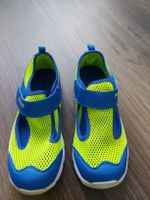 Panther Sommerschuhe, Grösse 34, Neon Gelb/Blau