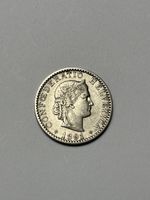 Belle pièce 20 centimes Helvetia 1891. Bon état! 🇨🇭