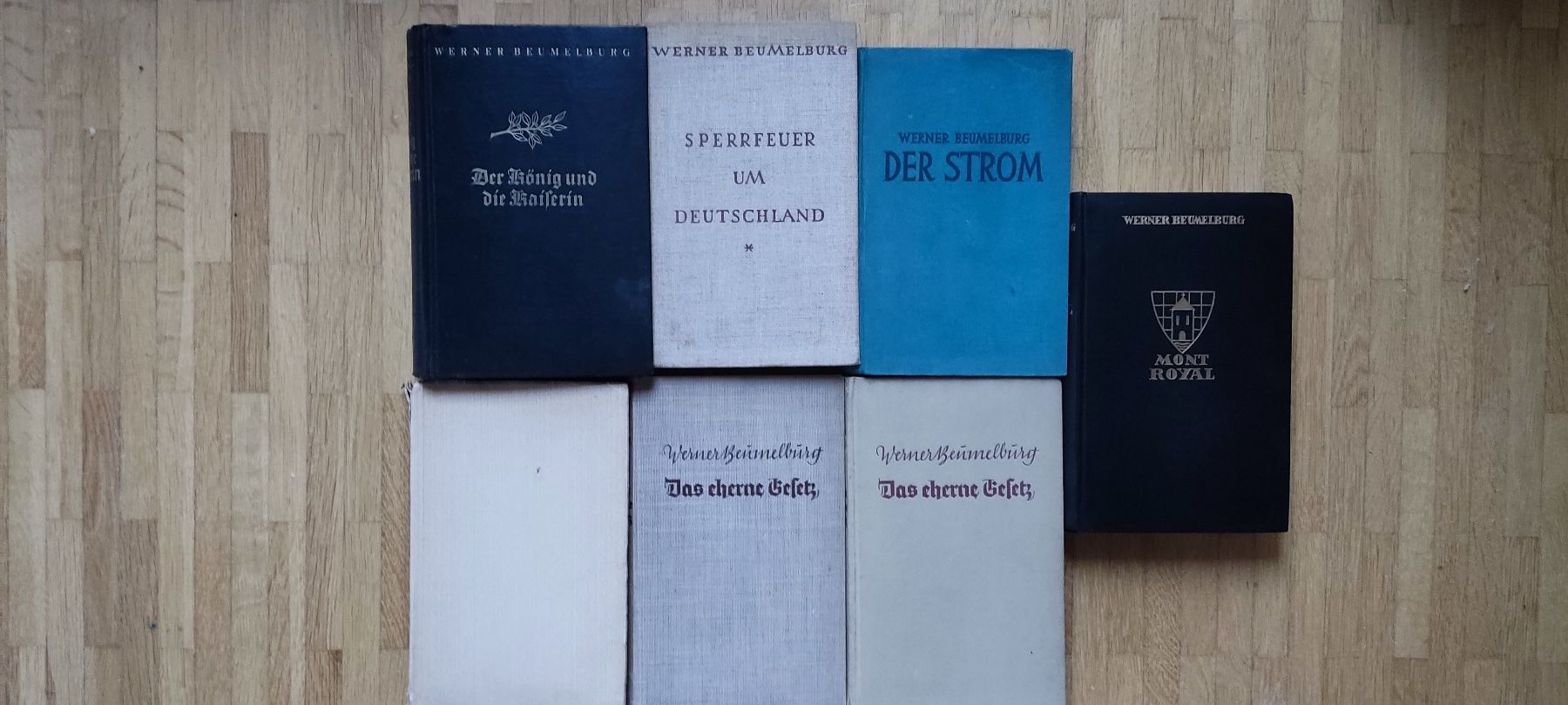 Libri: 7 Bücher von Werner Beumelburg – Usato da Zürich venduto da imago6912 2