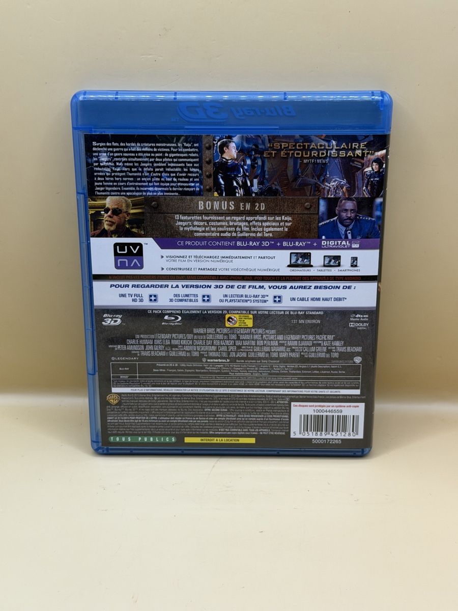Tutti i DVDs: Pacific Rim 3D Blu-ray Rare  – Usato da Genève venduto da sho_67qj 1