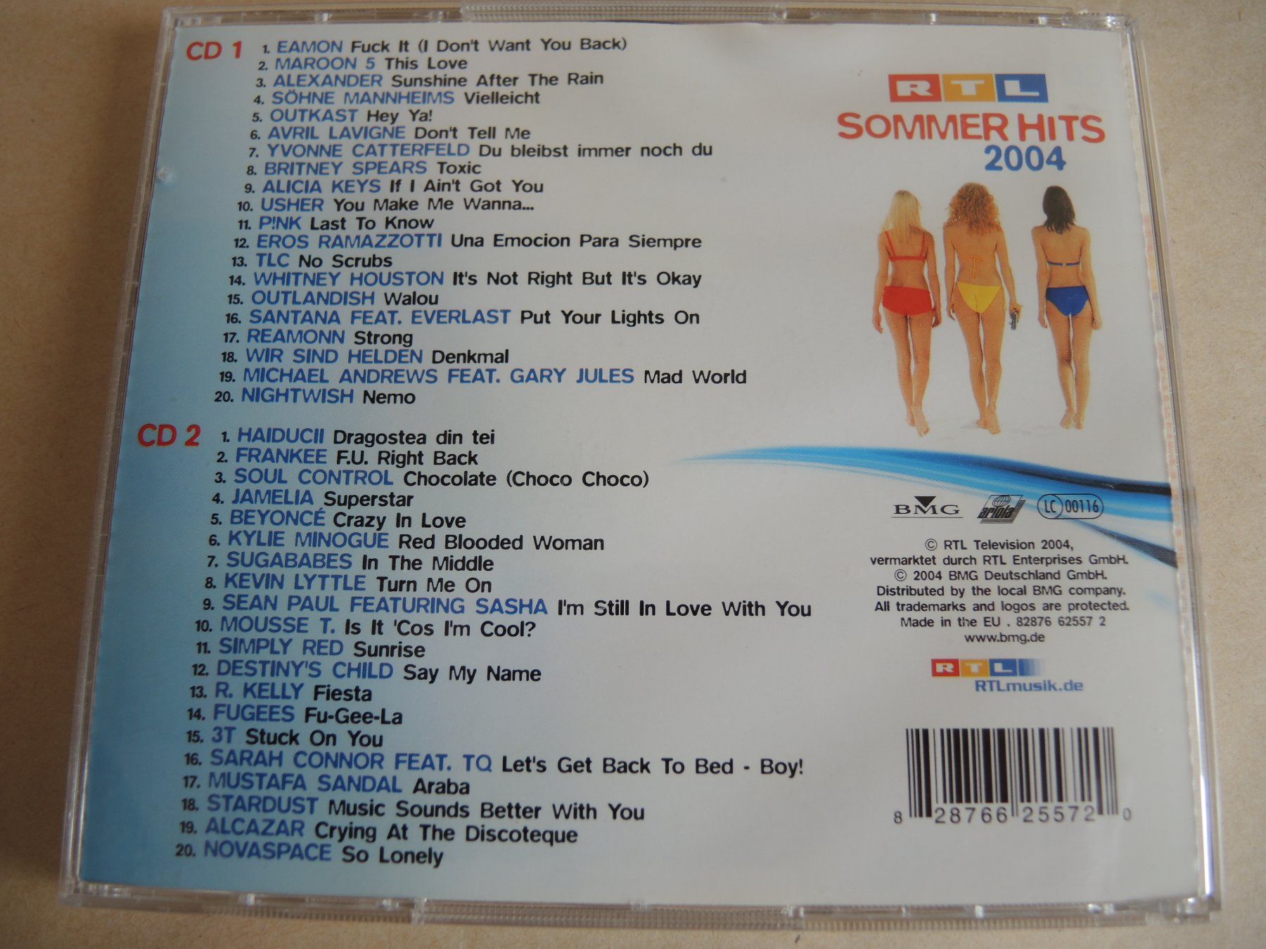 CD: RTL Sommer Hits 2004 CD mit den Sommer-Hits – Usato da Rorschach venduto da maeck8 3
