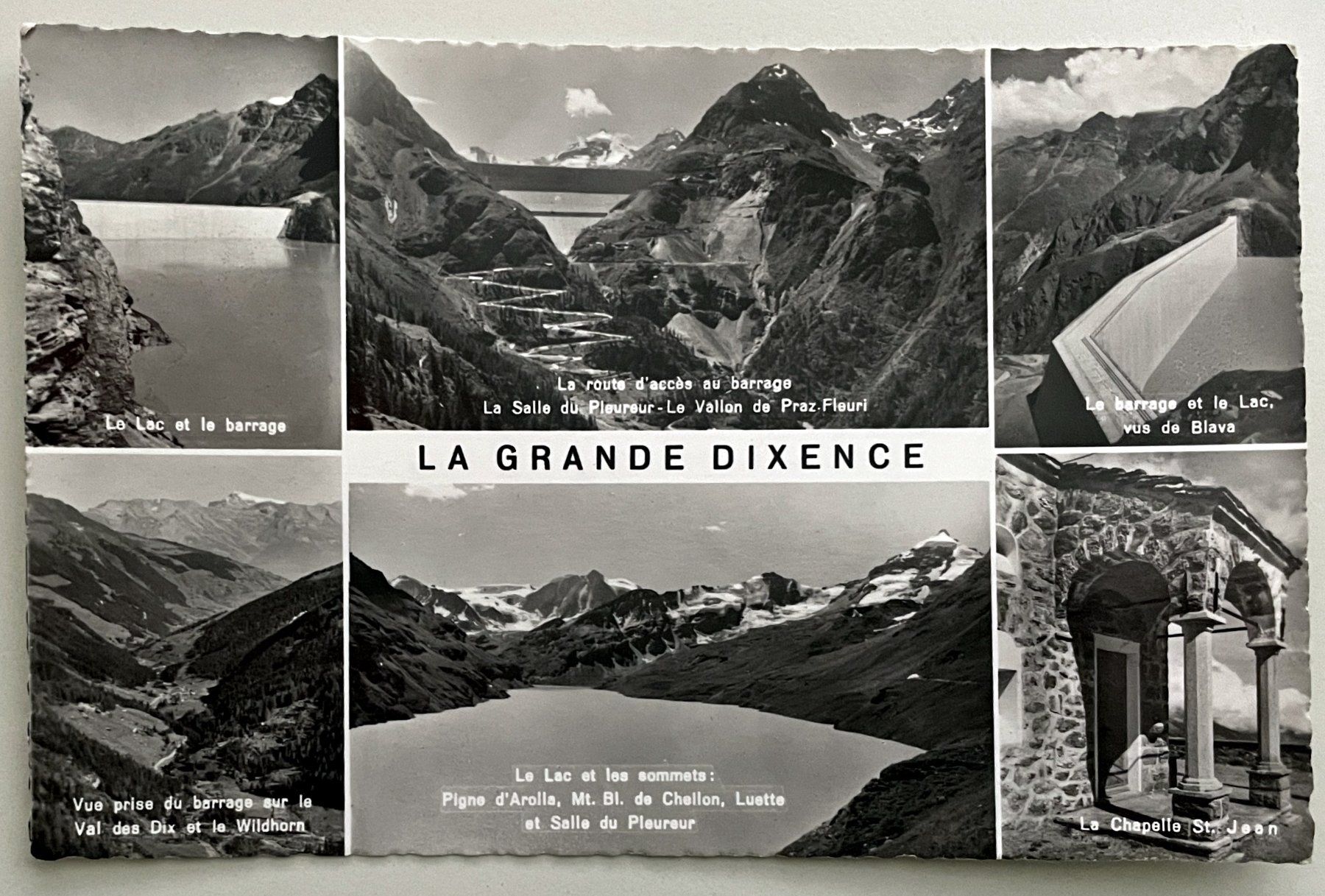 Cartoline postali: La Grande Dixence – Usato da Savagnier venduto da Ne2065