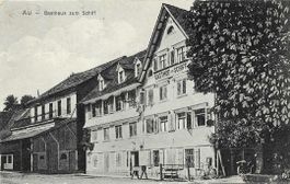 AK AU SG 1923 GASTHAUS zum SCHIFF