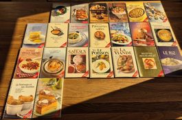 Lot de 22 livres de cuisine Betty Bossi