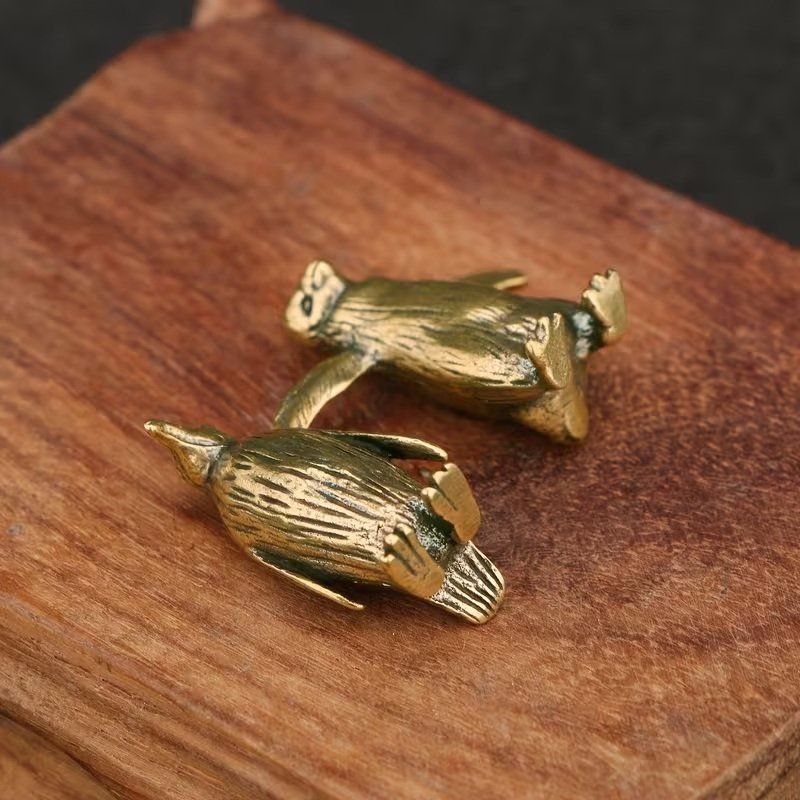 Statuette: 2er-Set Pinguin aus Messing – Nuovo (secondo la descrizione) da Uerkheim venduto da Kaufoption 3