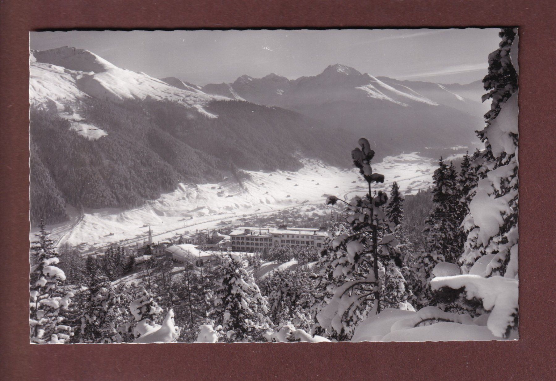 Cartoline postali: DAVOS - Berghotel Schatzalp – Usato da Pully venduto da nicecards