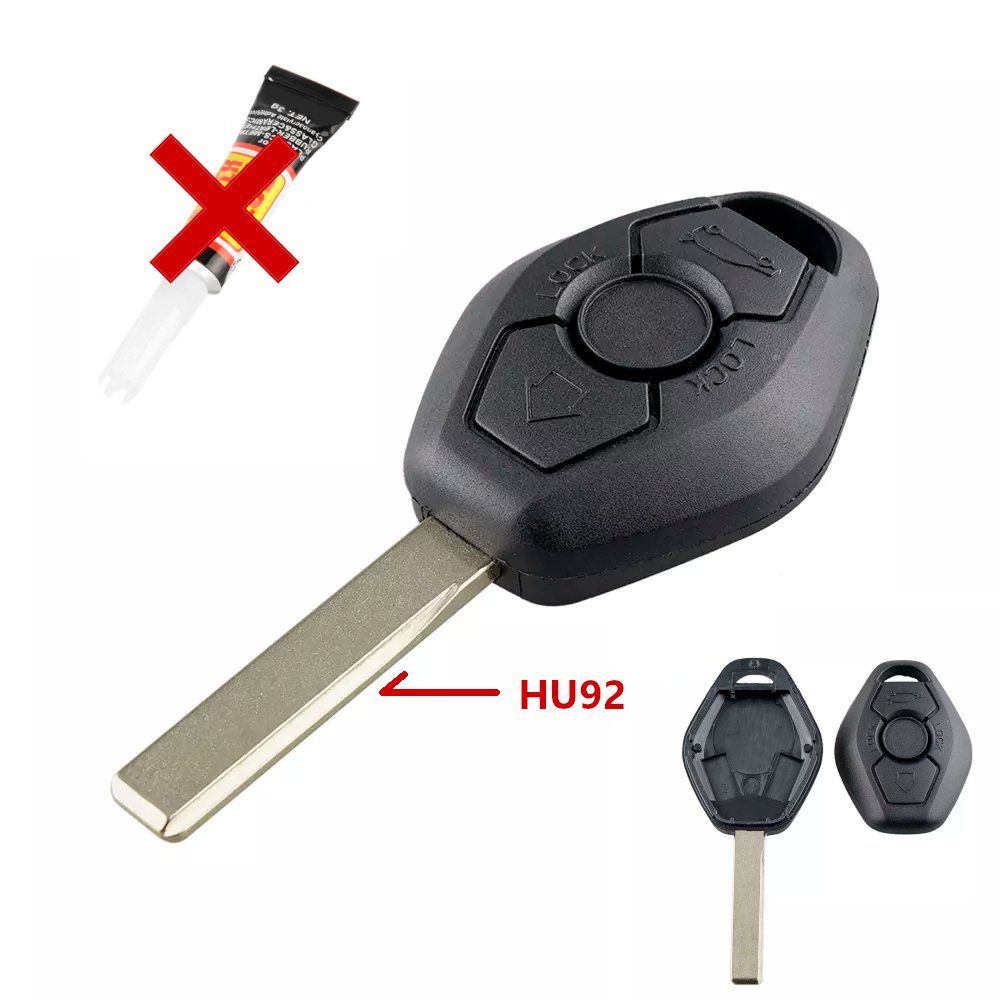 BMW Tutti pezzi di ricambio auto: Schlüssel Gehäuse für BMW E46 E39 E60 E52 E53 E63 E83 X5 E65 – Nuovo e nell'imballaggio originale da Flawil venduto da SELMANAUTOTEILE 1