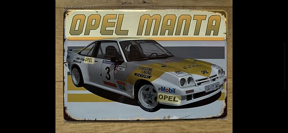 Insegne: Opel manta 400 Oldtimer Classic – Nuovo (secondo la descrizione) da Reinach AG venduto da rares75