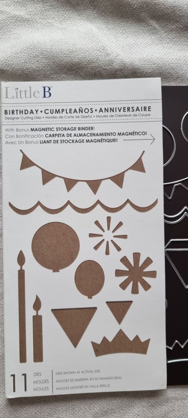 Schablonen: Stanzschablone birthday mit magnetmatte – Neu und originalverpackt aus hägglingen von tamayra 1