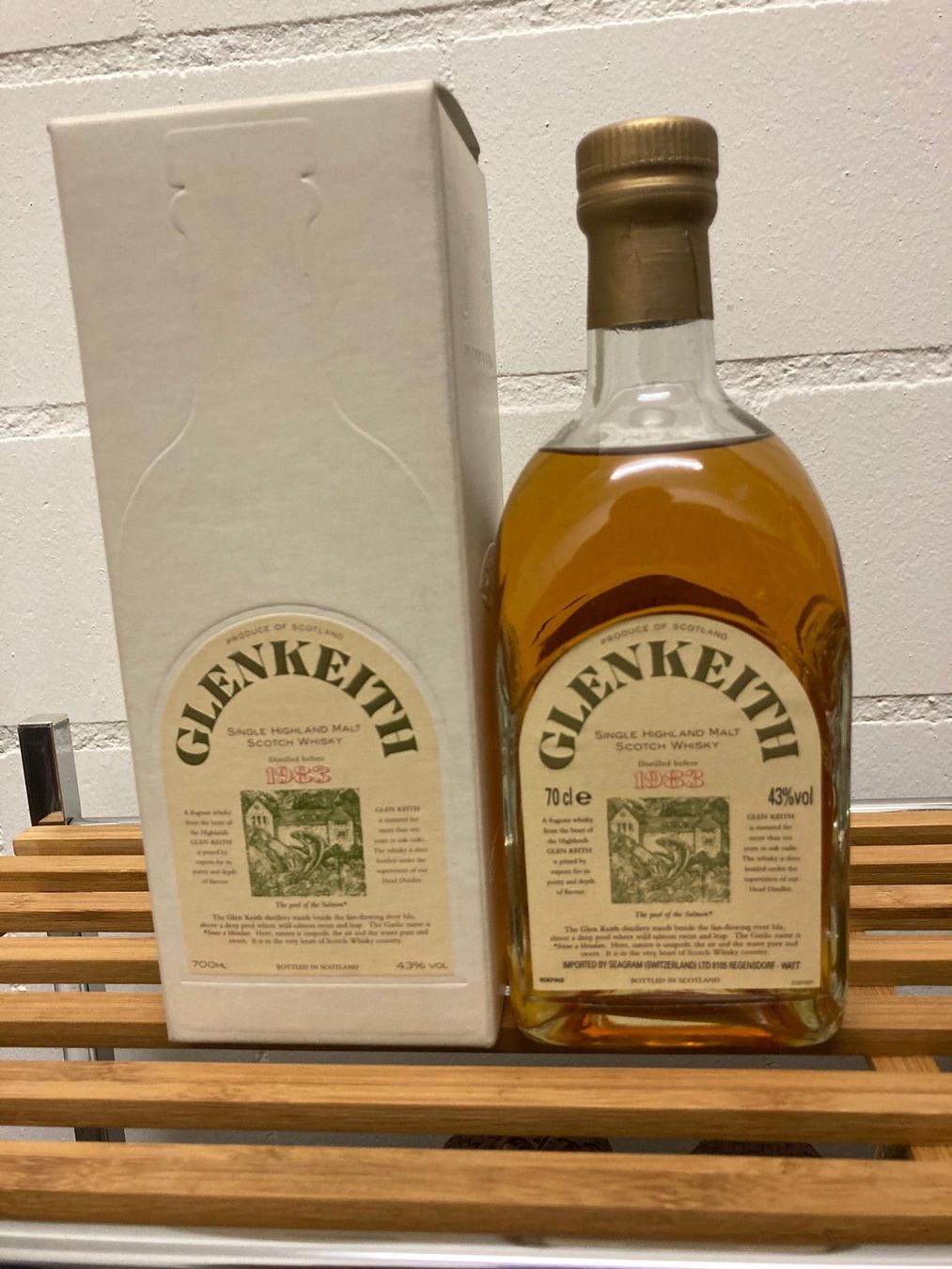 Spirituosen: Glen Keith 1983 – Neu und originalverpackt aus Arbon von Mike101