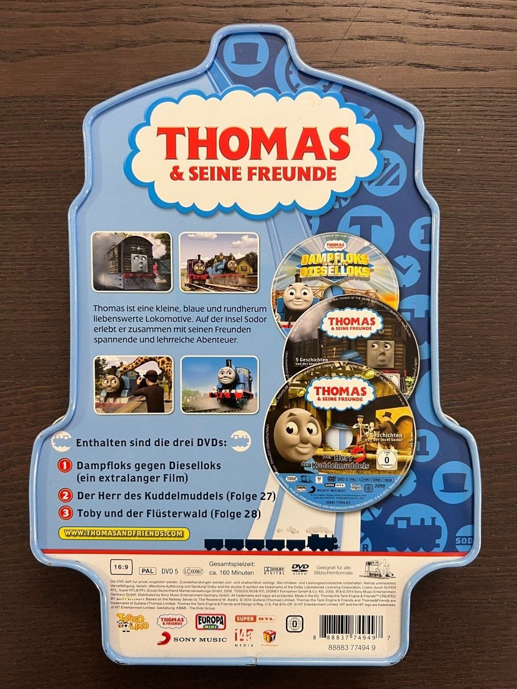 Tutti i DVDs: Thomas & seine Freunde – Usato da Zürich venduto da F84 2