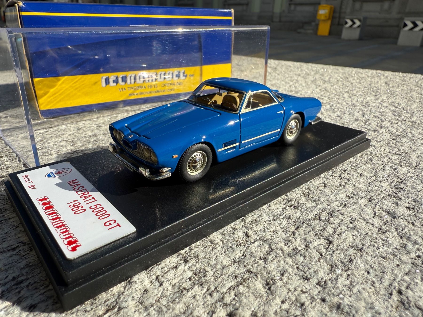Maserati Modellini d'auto: tecnomodel 1:43 Maserati 5000 Gt Hand Made – Usato da Chiasso venduto da Carrara-Modellismo 3