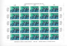 1965 Bogen WELTMEISTERSCHAFT IM EISKUNSTLAUF Postfrisch**