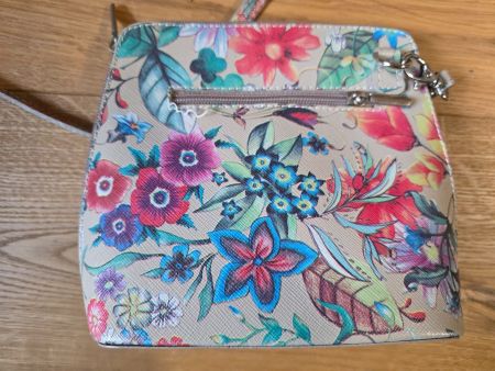 Blumige Damen Handtasche Umhänge Tasche