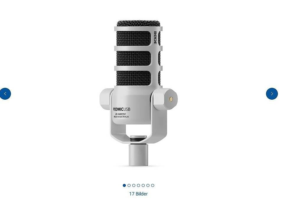 Microfoni: Rode Podmic Usb mit Rode Arm – Usato da Arch venduto da Alino