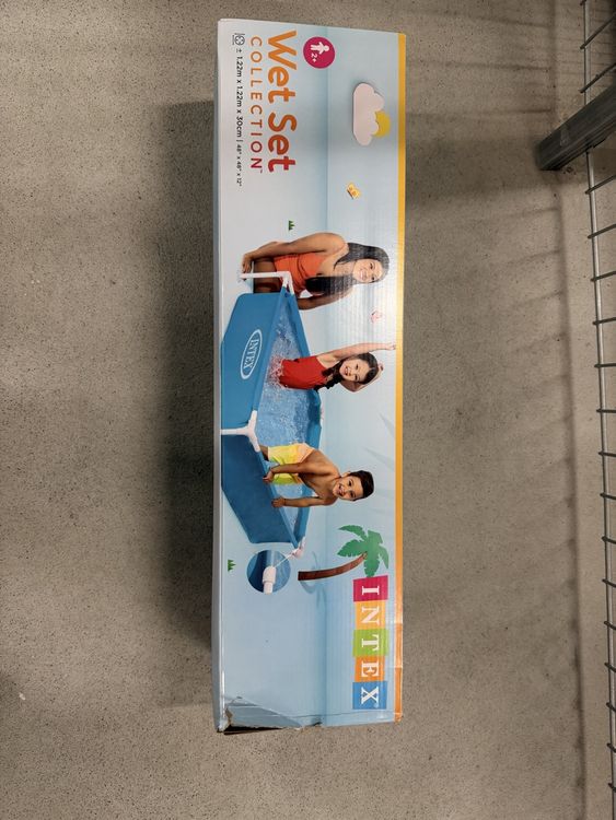 Intex Wet Set Collection Pool - 1.22m x 1.22m x 30cm (Neu und ...