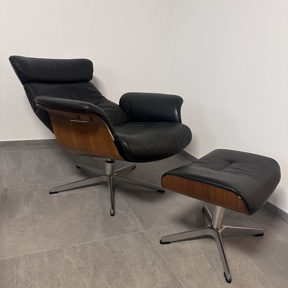 Sessel: CONFORM TIMEOUT Relax-Sessel von Jahn Aamodt + Hocker – Gebraucht aus Muttenz von Tsn23 3