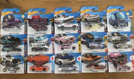 15x Hot Wheels Fahrzeuge NEU