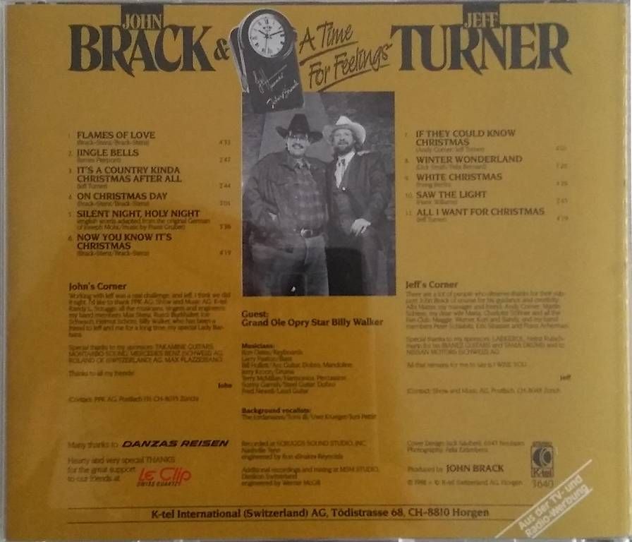 CD: 🎵 CD - John Brack & Jeff Turner – Usato da Matzingen venduto da zingana 2