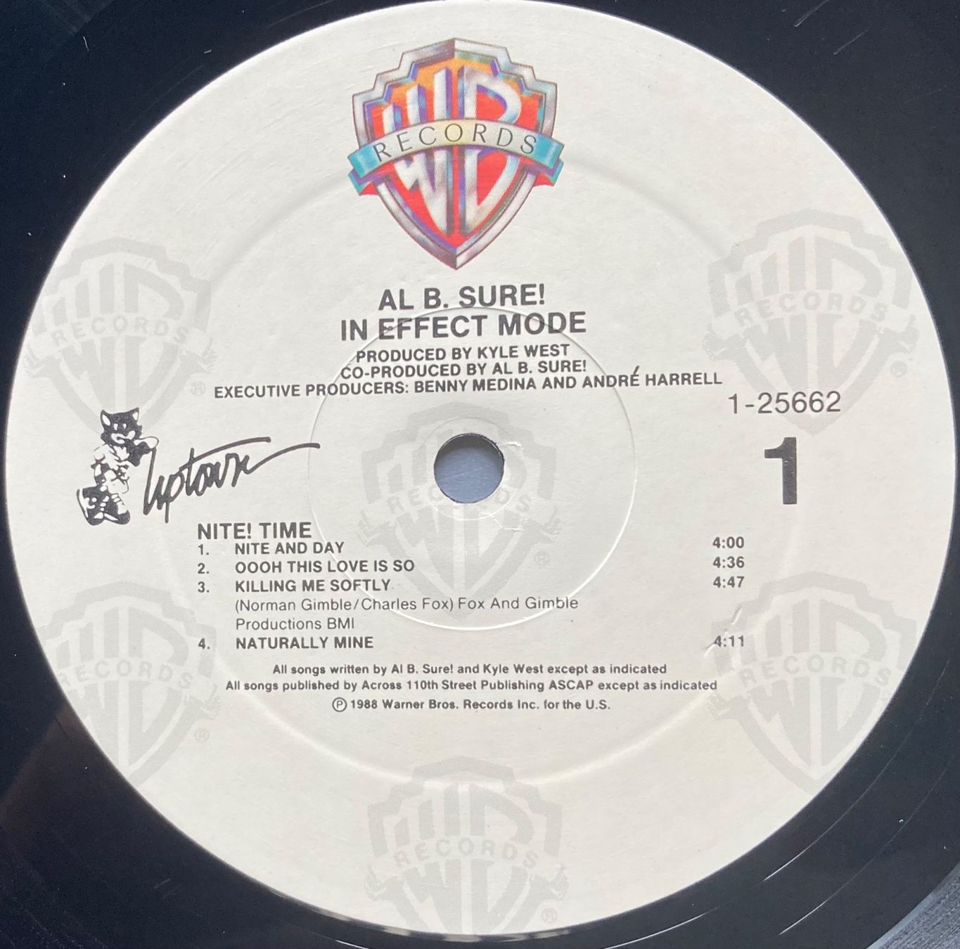 Dischi in vinile: AL B. SURE! - IN EFFECT MODE – Usato da Poliez-Pittet venduto da Newtown-Records 3