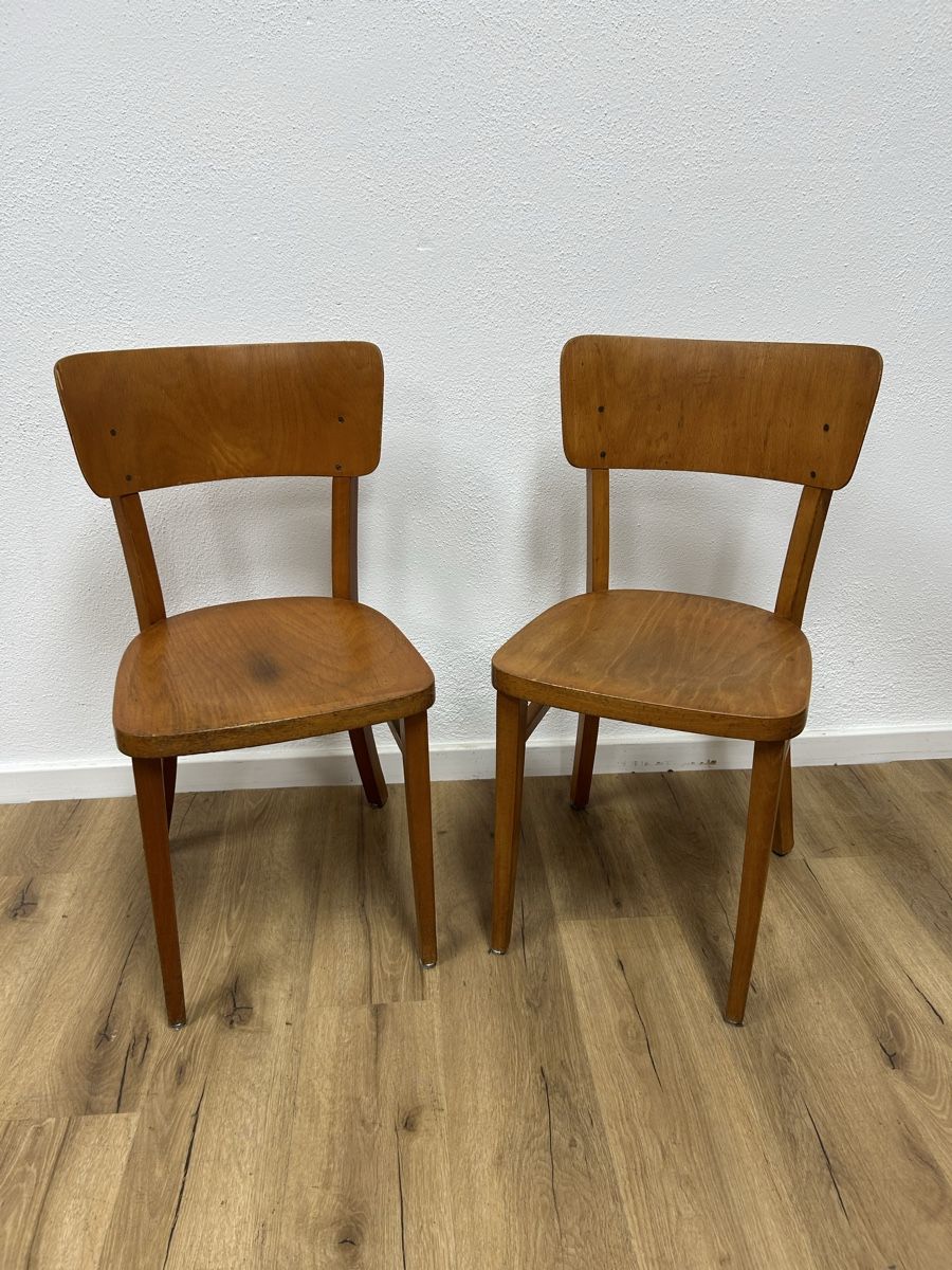 Thonet Chaises: 2er Set Bistrostühle Thonet – D'occasion à Basel par MoebelSackmann 1