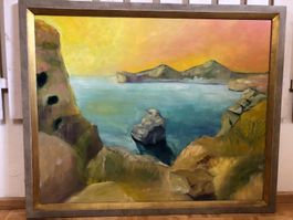 Cala Deja/Mallorca 81x100 / (Lady Di, siehe Beschreibung)