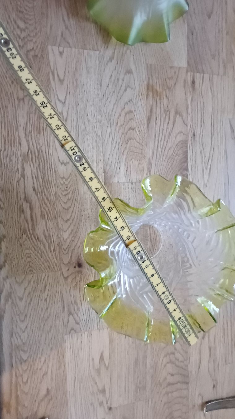 Lampes: Schönes Jugendstil Lampenglas – D'occasion à Flawil par Naphtali 1