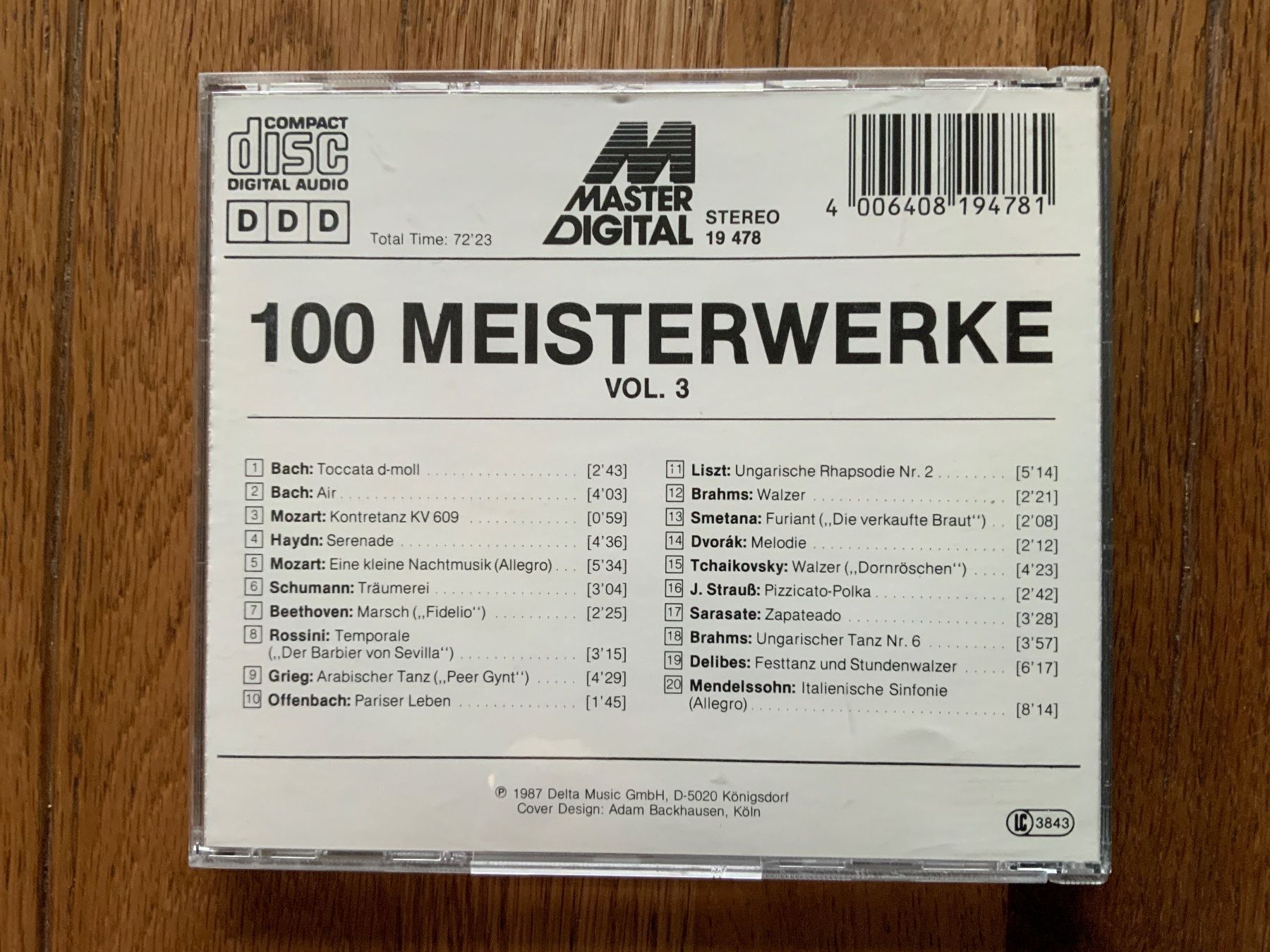 CDs: 5 CD 100 Meisterwerke – D'occasion à Zürich par Octopus-275 4