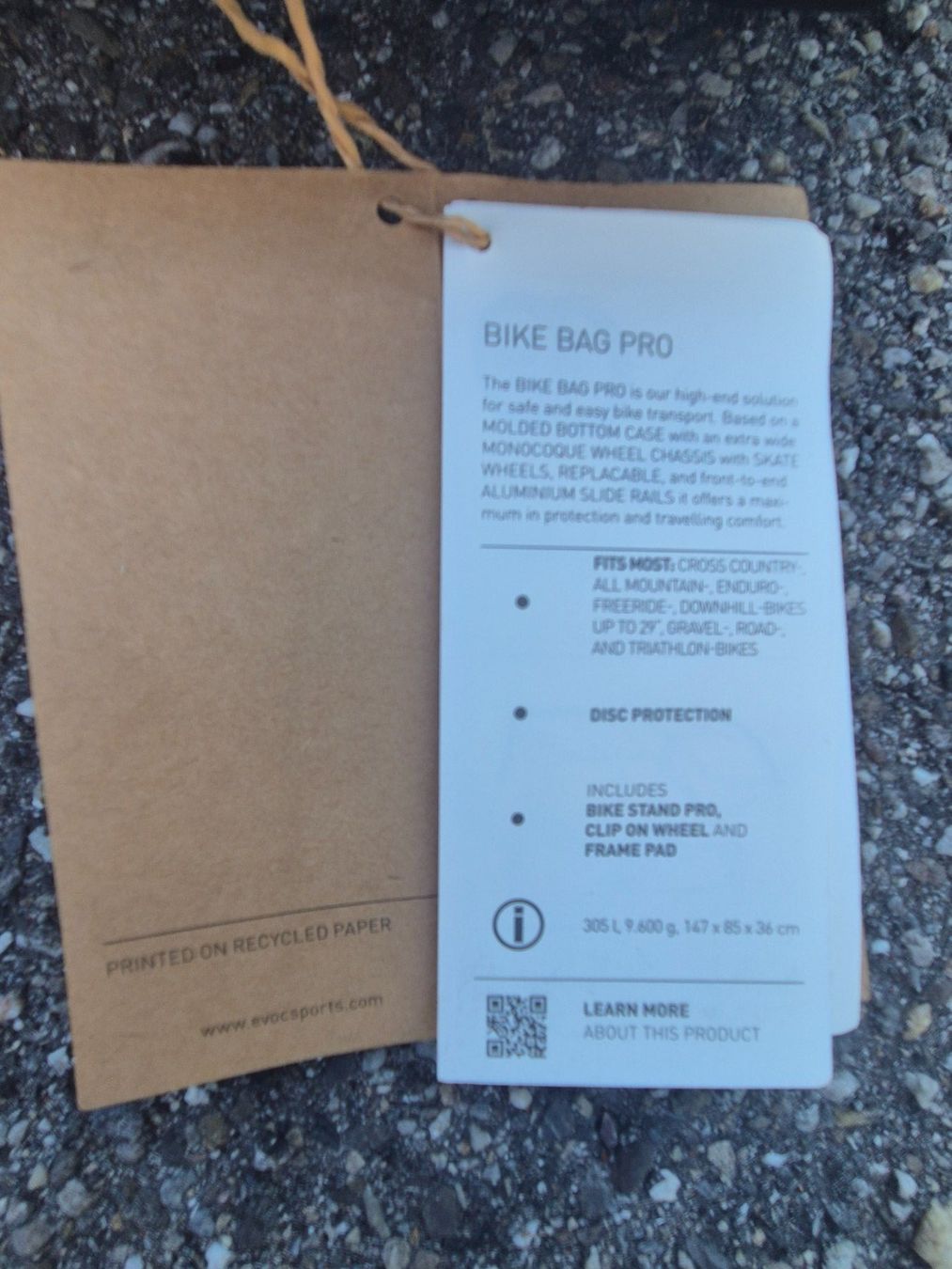 Evoc Valigie: EVOC Bike Bag Pro schwarz NEU – Nuovo (secondo la descrizione) da Oberentfelden venduto da Dan_r8jr 7