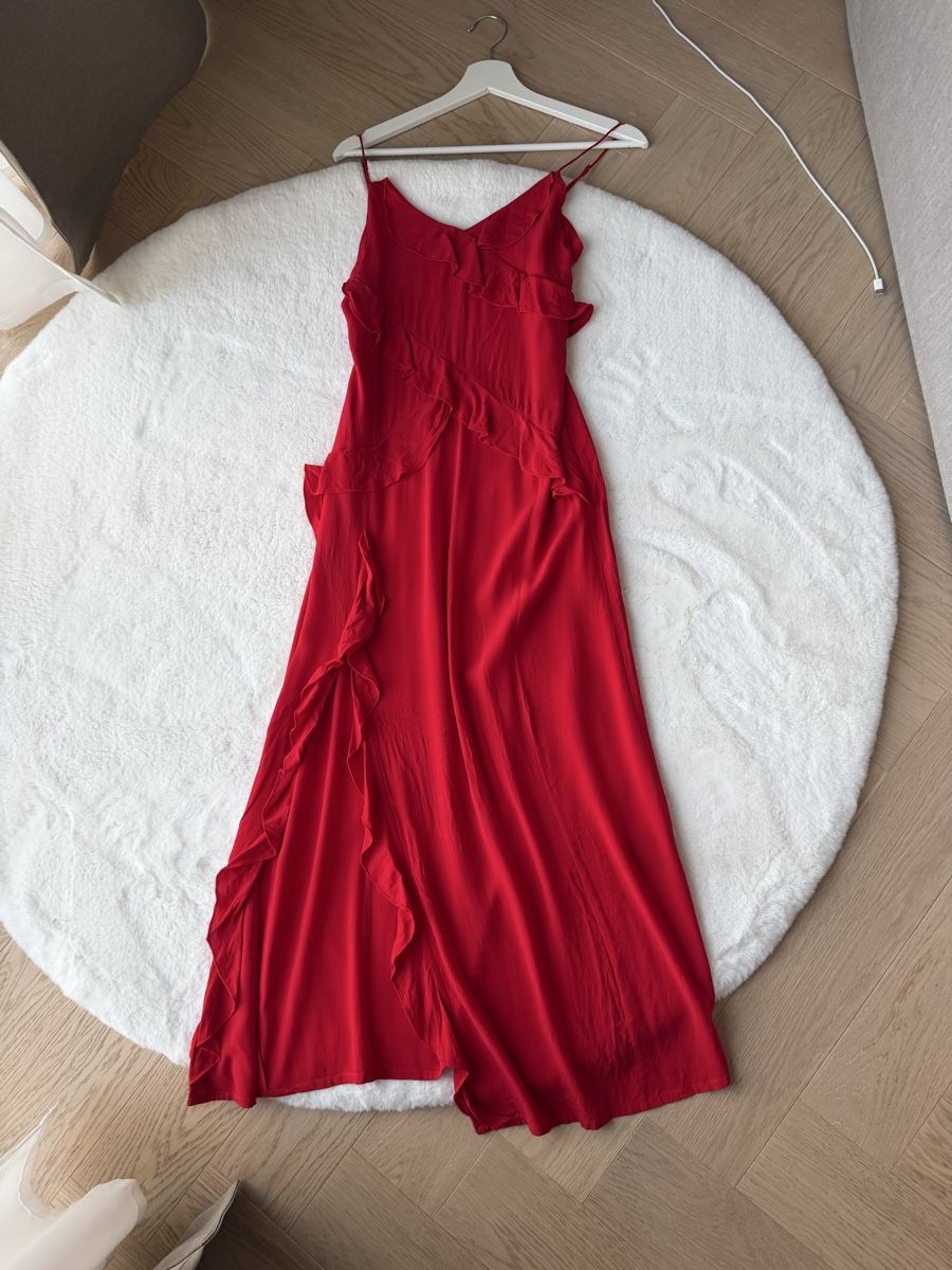 Vestiti: Schönes rotes Sommerkleid - Größe S – Nuovo (secondo la descrizione) da Horgen venduto da Christina93Jolina