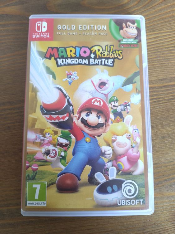 Mario & Rabbids: Kingdom Battle - Gold Edition - Switch (Gebraucht) in ...
