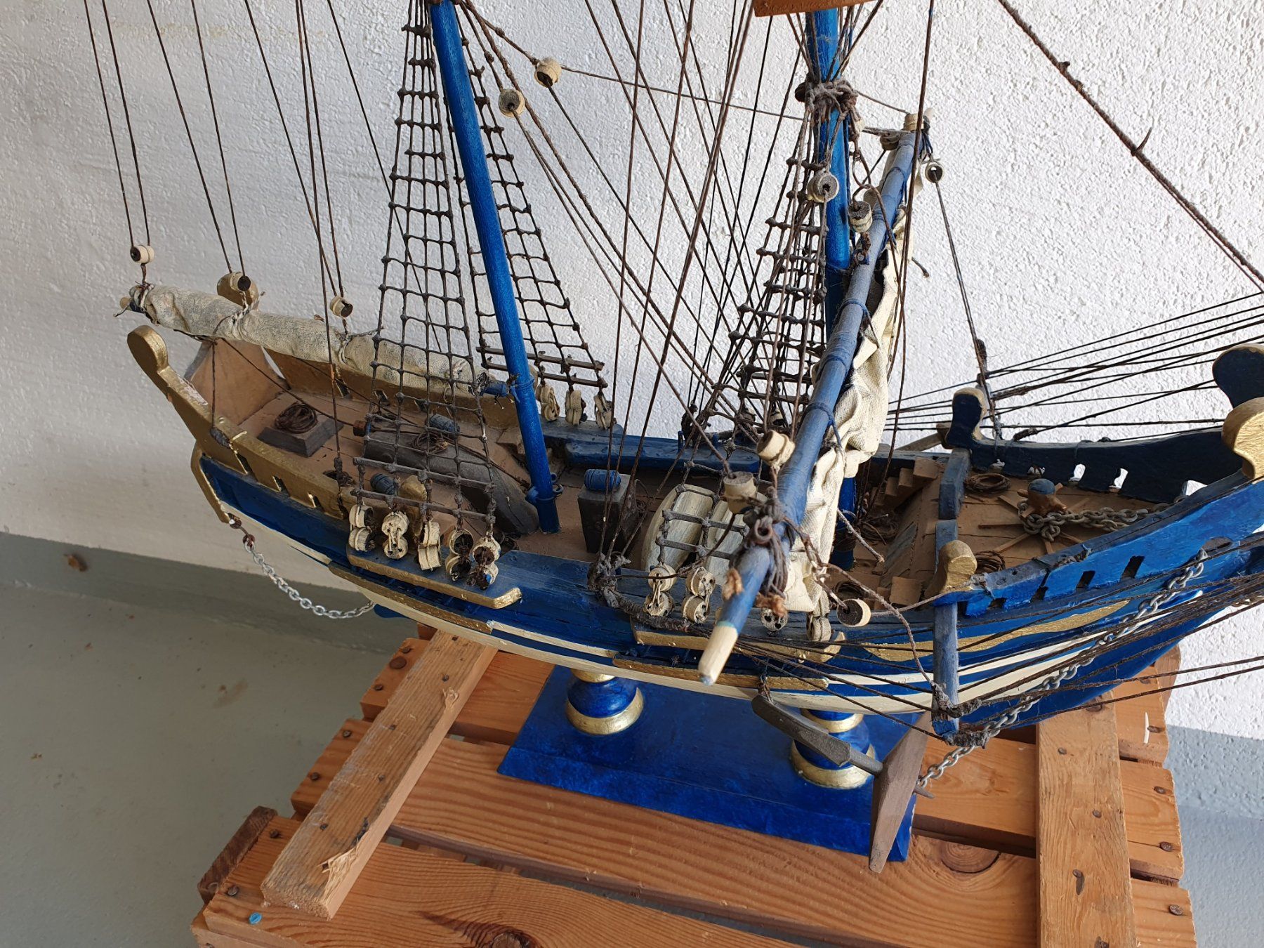 Kit di modellismo & Modellini statici: Segelschiff Modell – Usato da Triesen venduto da platzproblem1 3