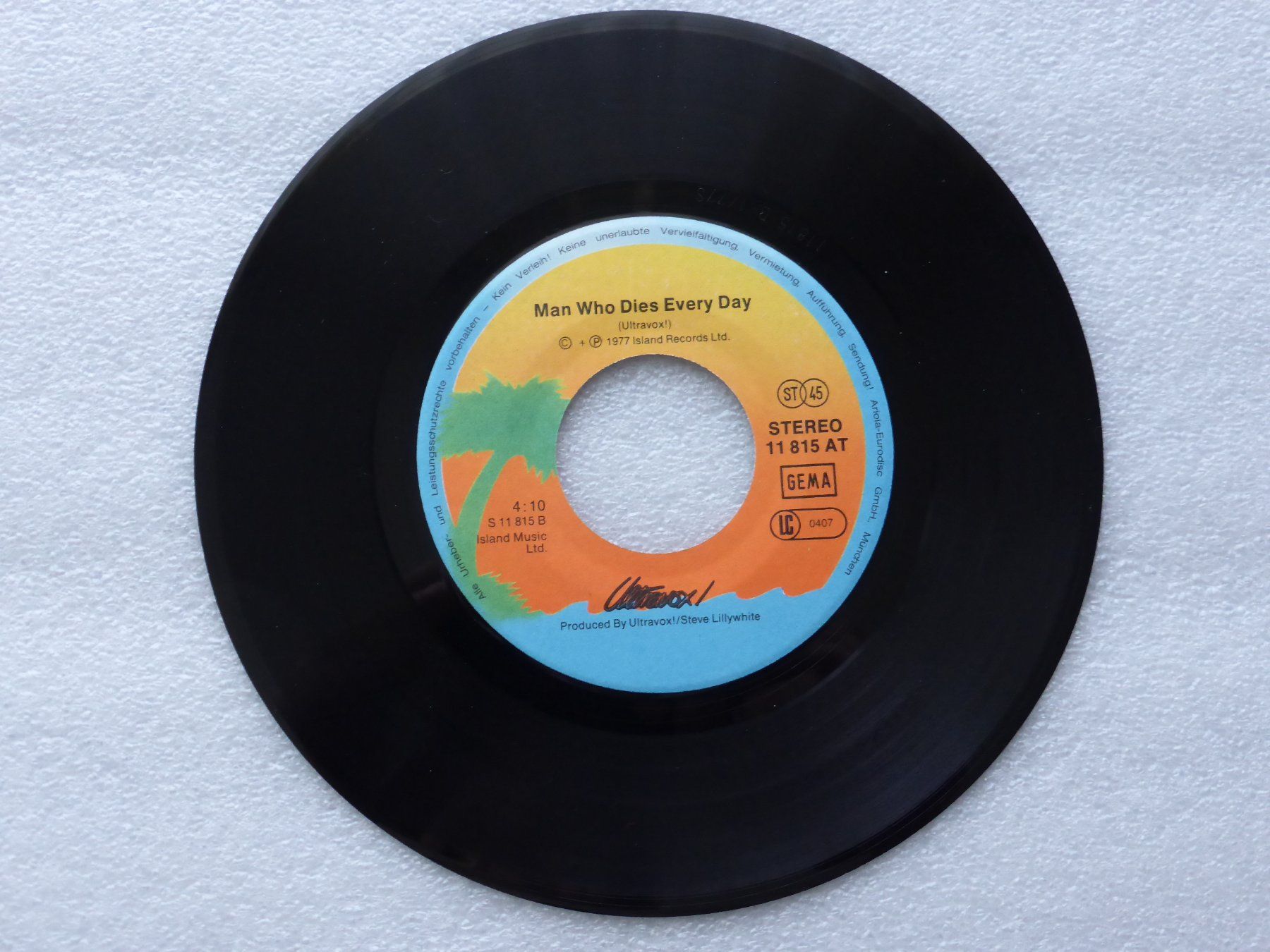 Dischi in vinile: Vinyl Single   ULTRAVOX – Usato da Küssnacht am Rigi venduto da Mondkinder 2