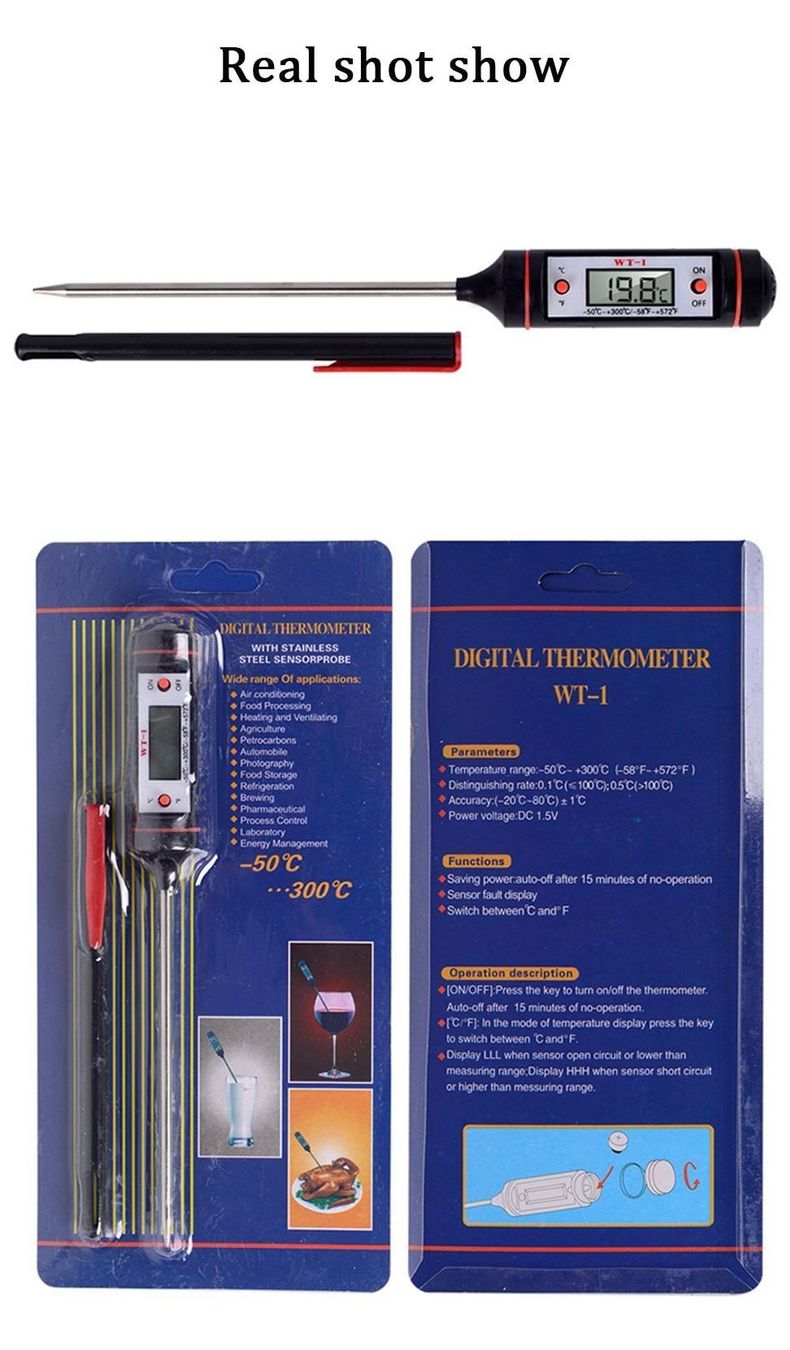 Altro per la casa: Thermomètre cuisine numérique Digitales Küchenthermometer – Nuovo e nell'imballaggio originale da Delemont venduto da Superchoice 2