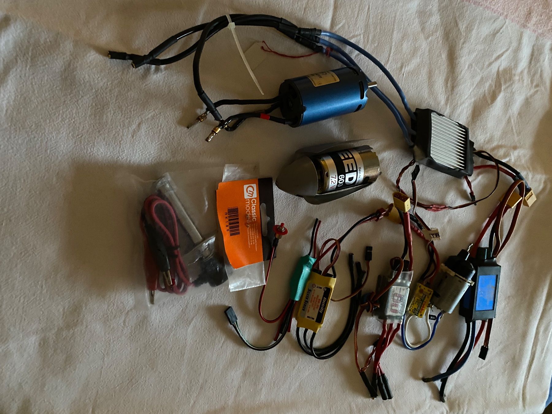 RC Modellbau: 1Lot Diverse  Regler/Motörli – Gebraucht aus Bad Ragaz von indianer2008