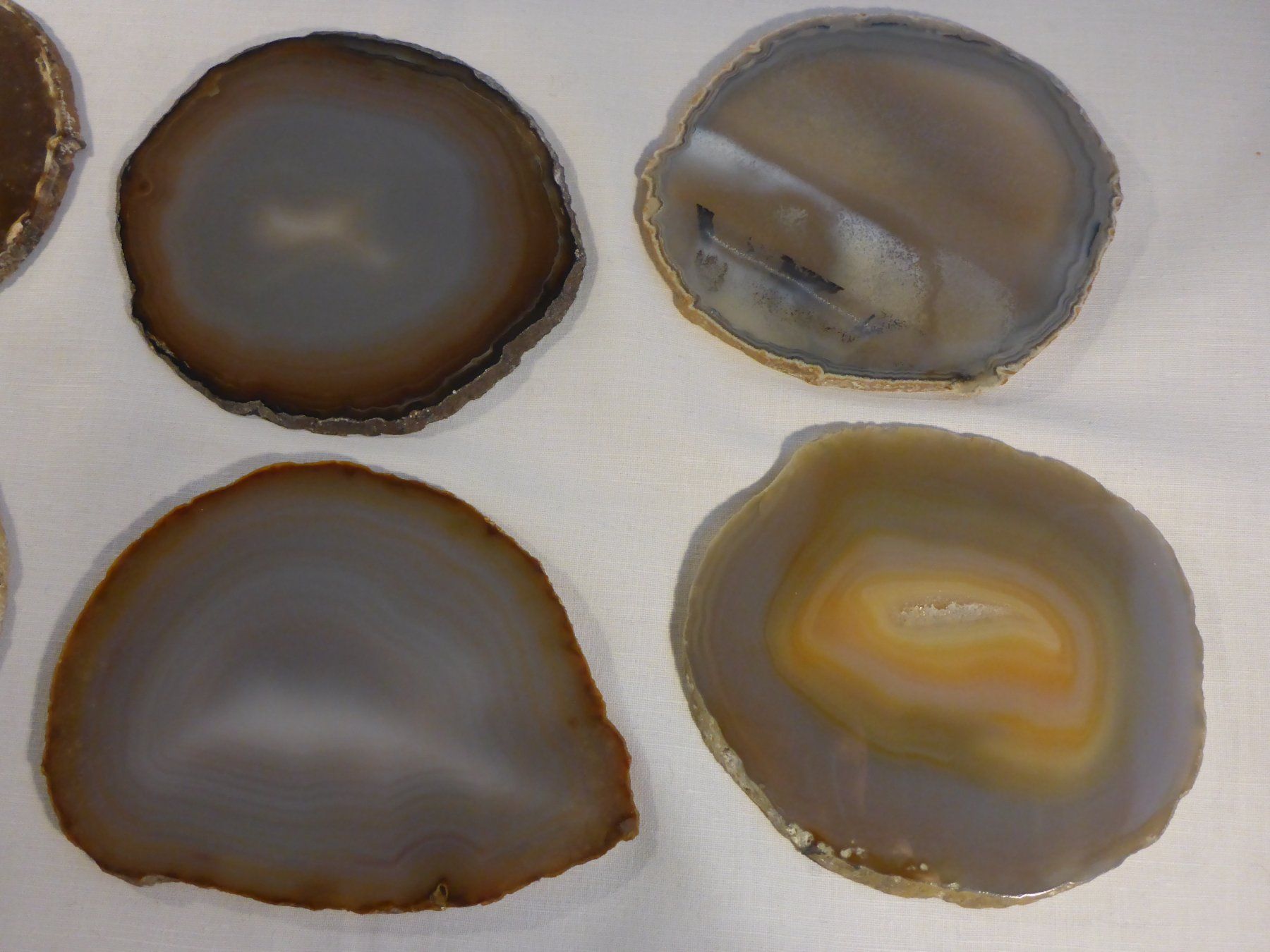 Mineralien & Heilsteine: 6 Achatscheiben – Gebraucht aus Zürich von leia12 5