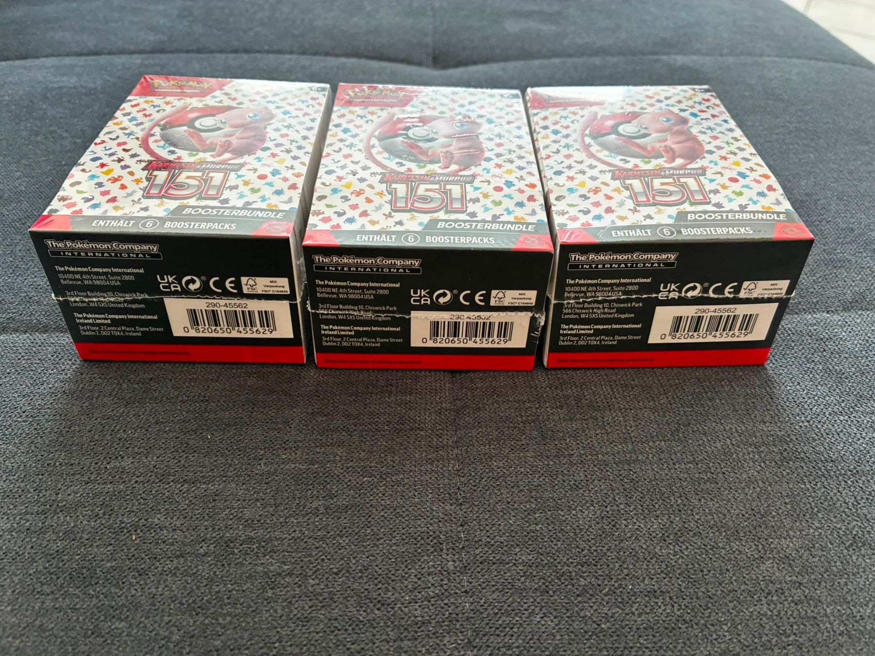 Spiele: Pokémon 151 Booster Bundle 3 Stück Neu – Neu und originalverpackt aus Rothrist von kai12 1