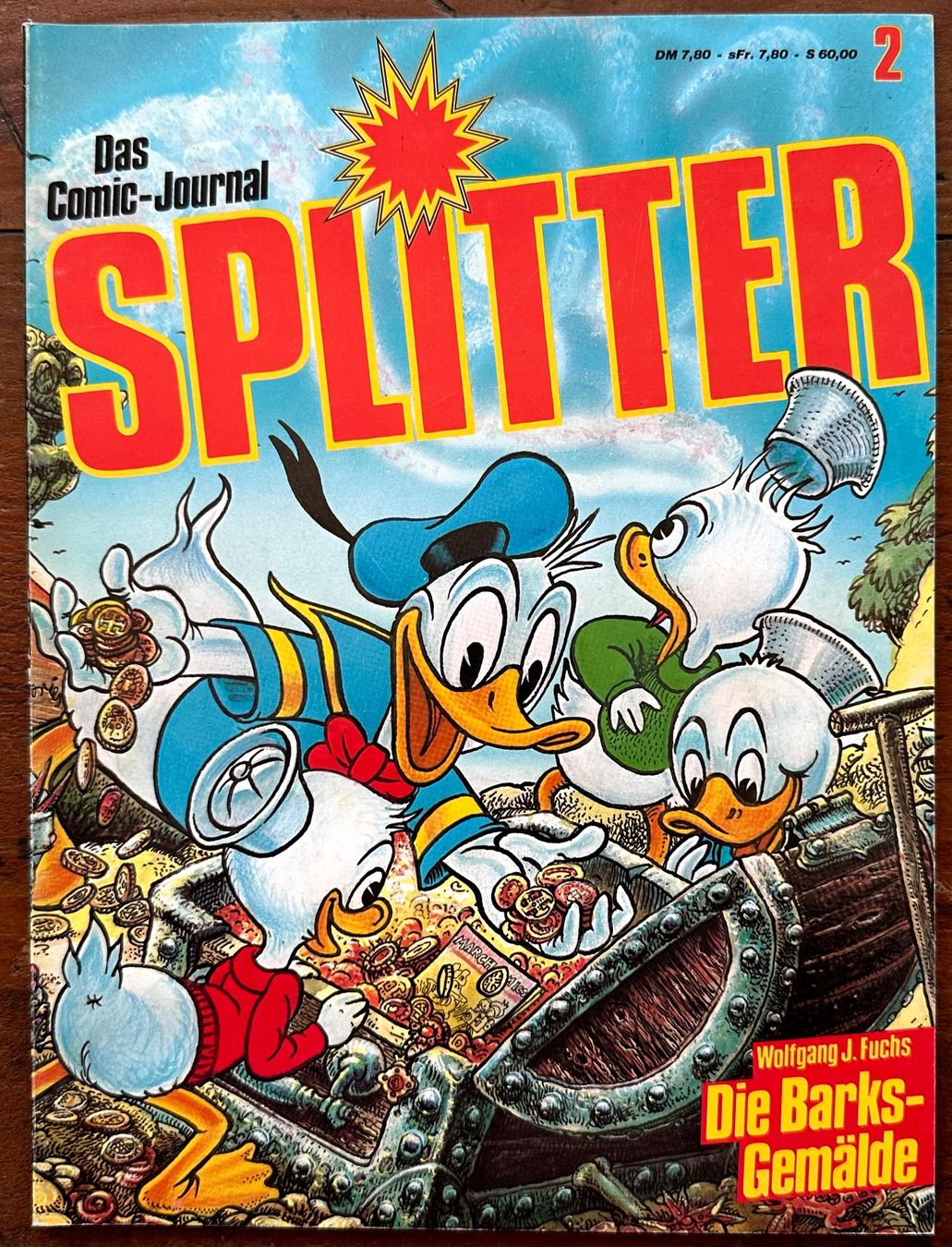 Comics: Splitter Nr. 2 Carl Barks Disney, hunderte Comics ab 1.- – Gebraucht aus Seltisberg von quadartswiss