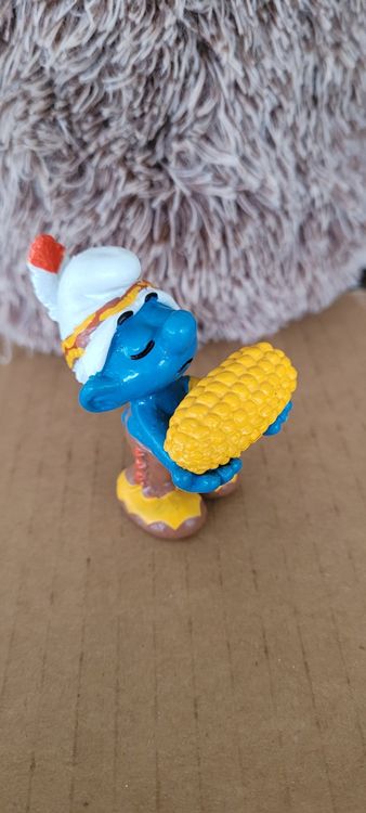 Schlumpf mit Maiskolben | Kaufen auf Ricardo