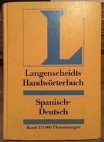 Langenscheidts Handwörterbuch Spanisch-Deutsch guter Zustand